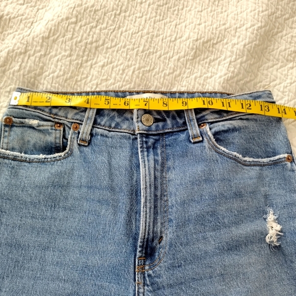 abercrombie and Fitch the mom high rise jeans Sz 27/ 4 - Picture 9 of 11